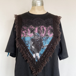 vintage  remake T-shirt (AC/DC) 14枚目の画像