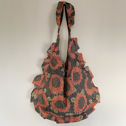 red flower frill shoulder bag 10枚目の画像