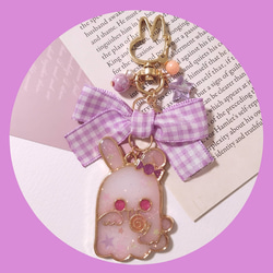 うさぎちゃんです❣️王一博 肖戦 博君一肖 うさぎ&猫　レジンキーホルダー うさぎちゃん様専用です❣️王一博 肖戦 博君一肖 うさぎ&猫