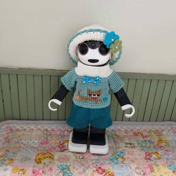 ロボホン洋服　　お揃いコーデ ロボホン洋服 お揃いコーデ ロボホンの服/セーラープリント