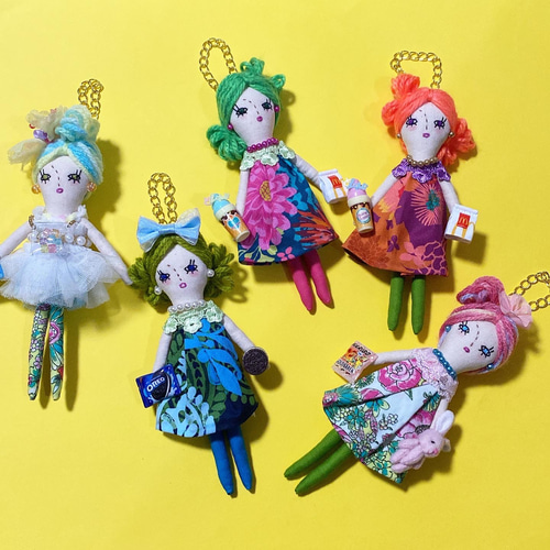 お歳暮 時期 glad doll mini 【チェルシー】 バッグチャーム ドールチャーム 小物