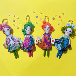 glad doll mini 【ナナ】　バッグチャーム　ドールチャーム 3枚目の画像