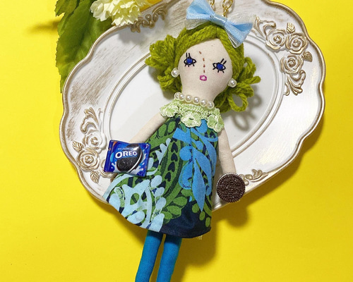 glad doll mini 【ナナ】 バッグチャーム ドールチャーム バッグ