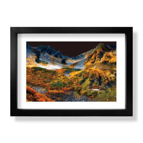 絵画、アクリル画、F10号、岩山から見た紅葉の妙義山　佐原聖春 楽天市場】絵画 油絵 富士に紅葉 F20号 （木村由記夫） 送料無料