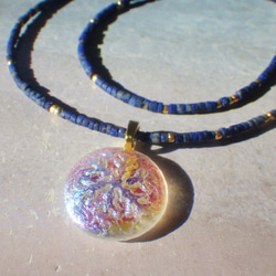 *14gf* Snowflake & Lapislazuli Necklace☆２WAY☆　聖夜のラピスラズリネックレス 15枚目の画像