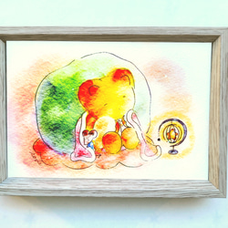 【即日発送】キッズアート ポストカード 水彩画 即日発送】キッズアート ポストカード 水彩画