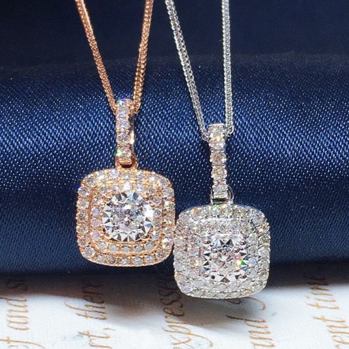 天然ダイヤモンドペンダント0.26ct k18 ネックレス・ペンダント パール  