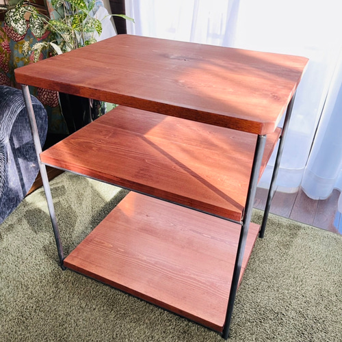 サイドテーブル マルチラック 男前シェルフ アイアン家具 オーダー  