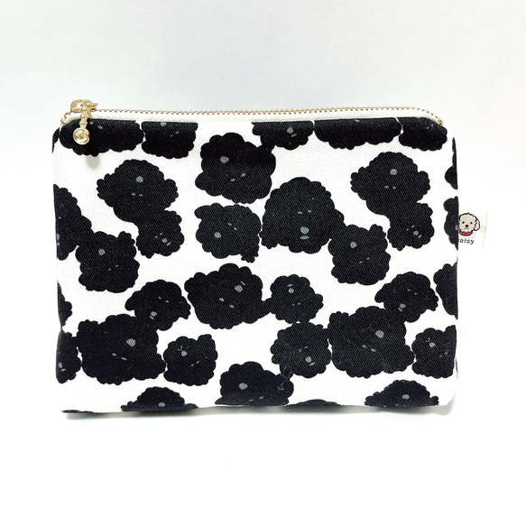 トイプーママ様❣️オーダーページ＊ぺたんこポーチ トイプーママ様ご確認用♥オーダー品 【トイプーママ様 ご確認用】フラット