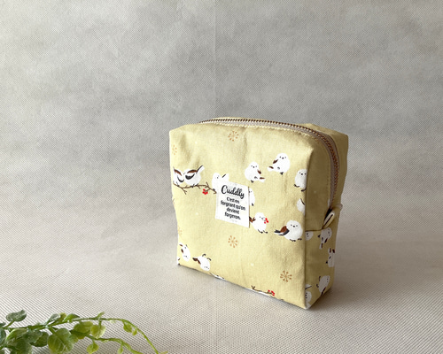 しかくいポーチ スクエアポーチ マチ付きポーチ コスメ 除菌グッズ