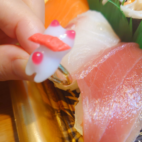R⌇お寿司 にゃんこ まぐろ マグロ たまご サーモン 鮪寿司 寿司 量産