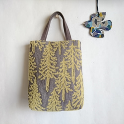 マチ付きトートバッグ metsa ミナペルホネンのファブリックで トート