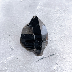 チベット産モリオンA・原石・45g ✧麻ポーチ付き✧黒水晶ポイント 9枚目の画像