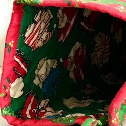 クリスマスブーツ(サンタ)⭐パッチワーク 8枚目の画像