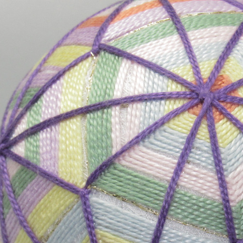 てまり No.006 / 手鞠 手毬 手まり Temari 約9cm 縁起物 贈り物