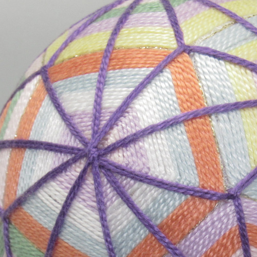 てまり No.006 / 手鞠 手毬 手まり Temari 約9cm 縁起物 贈り物