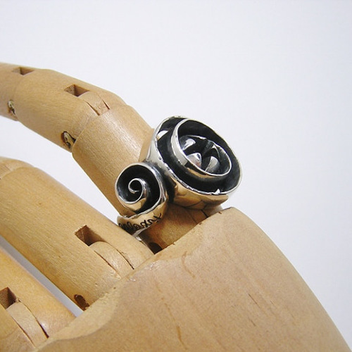 リンゴ銀河 apple galaxy (指環 指輪 ゆびわ シルバー 925 りんご 林檎