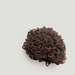 【オリジナル商品】アフロ⁈ 1〜3歳 赤ちゃんカツラ風の保護帽子　手編み　Wool100%ハンドメイド手作り 6枚目の画像