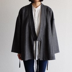 [新] 和服 | Samue JKT | 羊毛斜紋編織 [男女皆宜] 第9張的照片