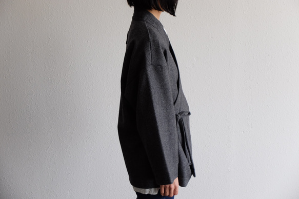 [新] 和服 | Samue JKT | 羊毛斜紋編織 [男女皆宜] 第13張的照片