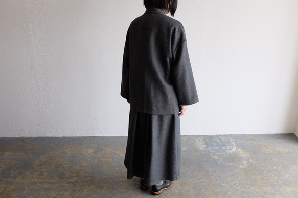 [新] 和服 | Samue JKT | 羊毛斜紋編織 [男女皆宜] 第20張的照片