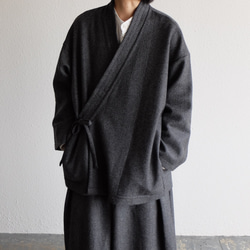 [新] 和服 | Samue JKT | 羊毛斜紋編織 [男女皆宜] 第1張的照片
