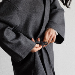[新] 和服 | Samue JKT | 羊毛斜紋編織 [男女皆宜] 第11張的照片