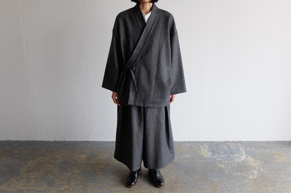[新] 和服 | Samue JKT | 羊毛斜紋編織 [男女皆宜] 第18張的照片