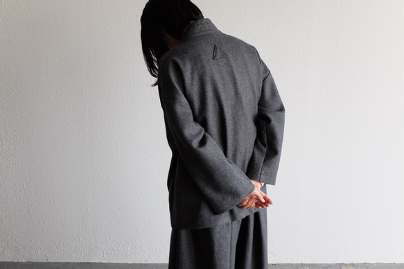[新] 和服 | Samue JKT | 羊毛斜紋編織 [男女皆宜] 第5張的照片
