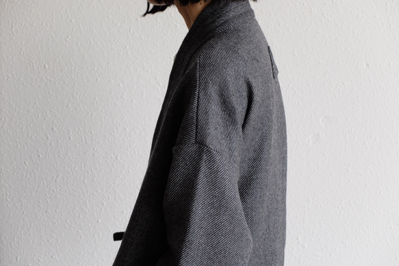 [新] 和服 | Samue JKT | 羊毛斜紋編織 [男女皆宜] 第7張的照片