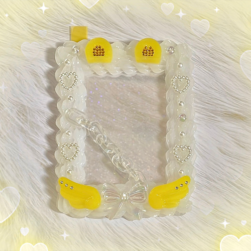 品番：DY001】チェーン 硬貨ケース トレカデコケース ホイップデコ