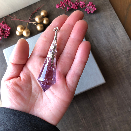 ⭐︎天然石 ペンデュラム ⭐︎ アメジスト その他インテリア雑貨  