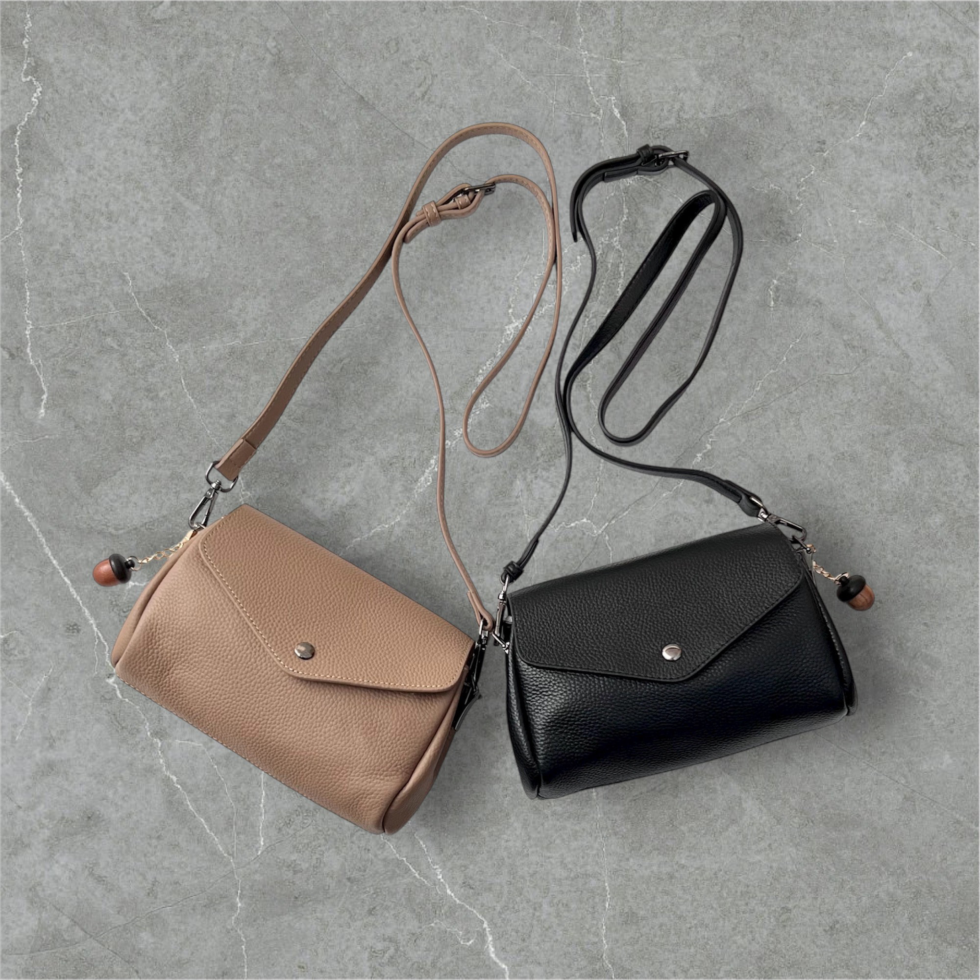 本革　柔らか　スマホポーチ スマホポシェット ショルダーバッグ　牛革 斜めがけ