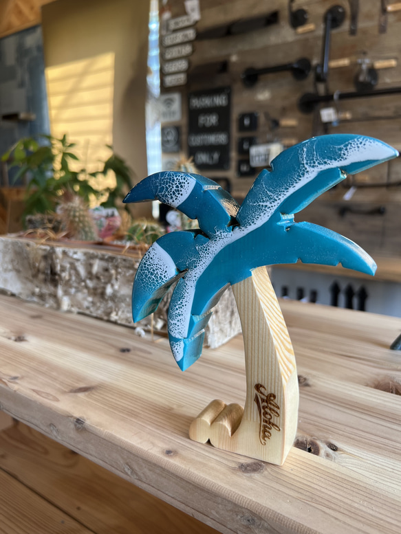 ヤシの木 オブジェ オブジェ 北欧 木製 北欧雑貨 木製玩具 インテリア