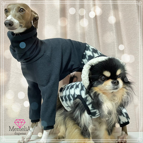 柔らかいロンパース　イタグレ服　犬服　ハンドメイド 楽天市場】イタグレ ロンパースの通販