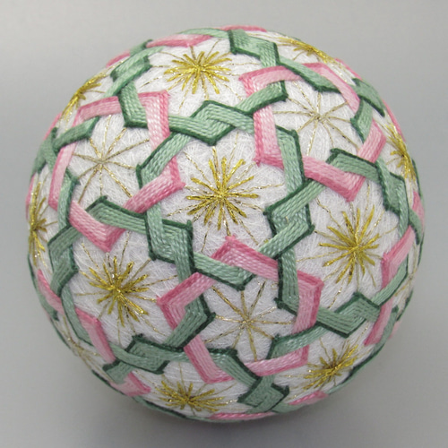 てまり No.010 / 手鞠 手毬 手まり Temari 約9cm 縁起物 贈り物