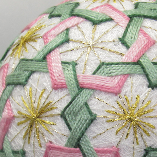 てまり No.010 / 手鞠 手毬 手まり Temari 約9cm 縁起物 贈り物 てまり No.010 / 手鞠 手毬 手まり Temari 約9cm 縁起物 贈り物