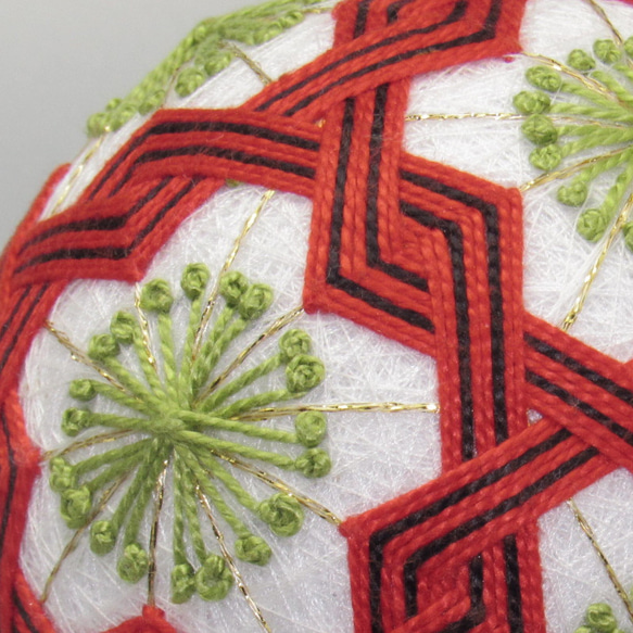 てまり No.011 / 手鞠 手毬 手まり Temari 約9cm 縁起物 贈り