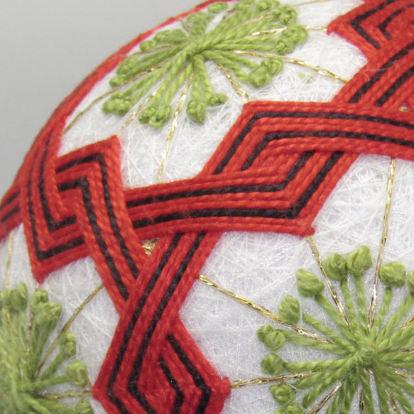 てまり No.011 / 手鞠 手毬 手まり Temari 約9cm 縁起物 贈り