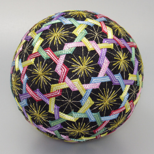 てまり No.014 / 手鞠 手毬 手まり Temari 約10cm 縁起物 贈り物  