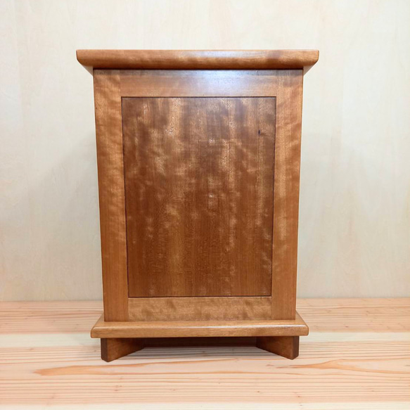 キャビネット　【吉田木工】＋【ステンドグラスRocca】熊本伝統工芸コラボ 吉田木工