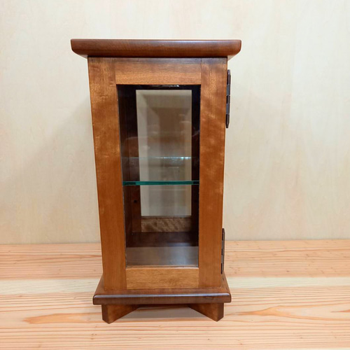 キャビネット 【吉田木工】＋【ステンドグラスRocca】熊本伝統工芸