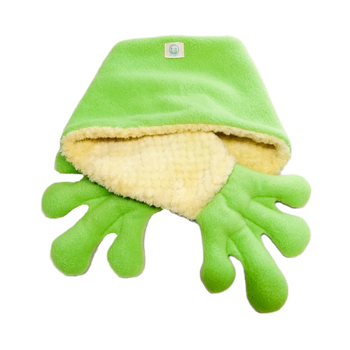 カエル手なマフラー マフラー keropy34 通販 15119391｜Creema