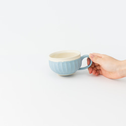 【晋六窯】PELICAN SOUPCUP／WHITE（白）　京都からお届けする可愛いスープカップ 4枚目の画像