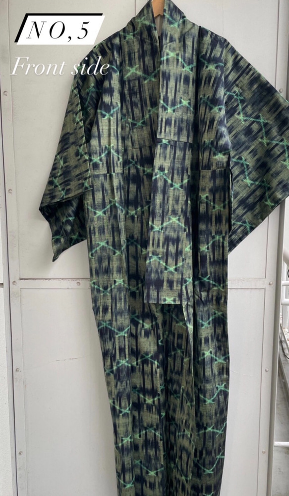 受注製作  ボレロ付き、巻スカートセットアップ"紬Tumugi"世界に1つの着物服 7枚目の画像