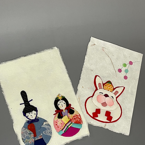 キット】新春の絵手紙セット押し絵】 キット 和小物キット専門店