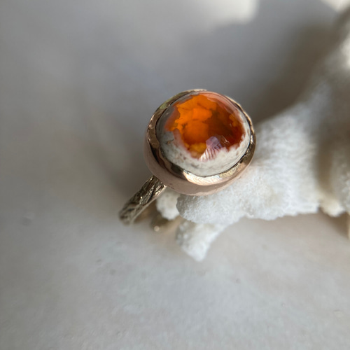 k10＆カンテラオパールのリング 指輪・リング kalm jewelry 通販