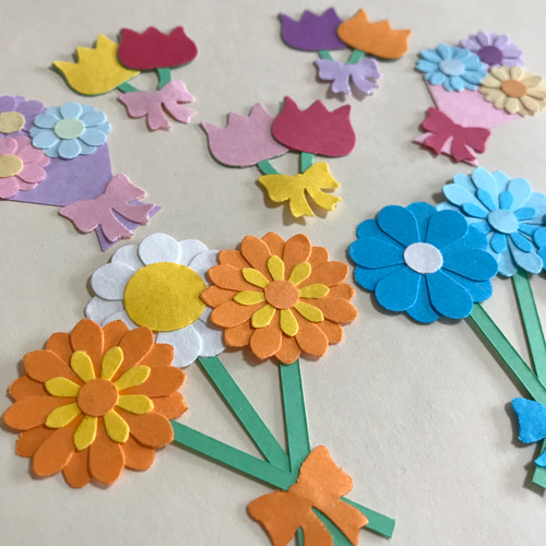 B 花束いろいろ クラフトパンチ お花 その他素材 BEAR 通販 15120146