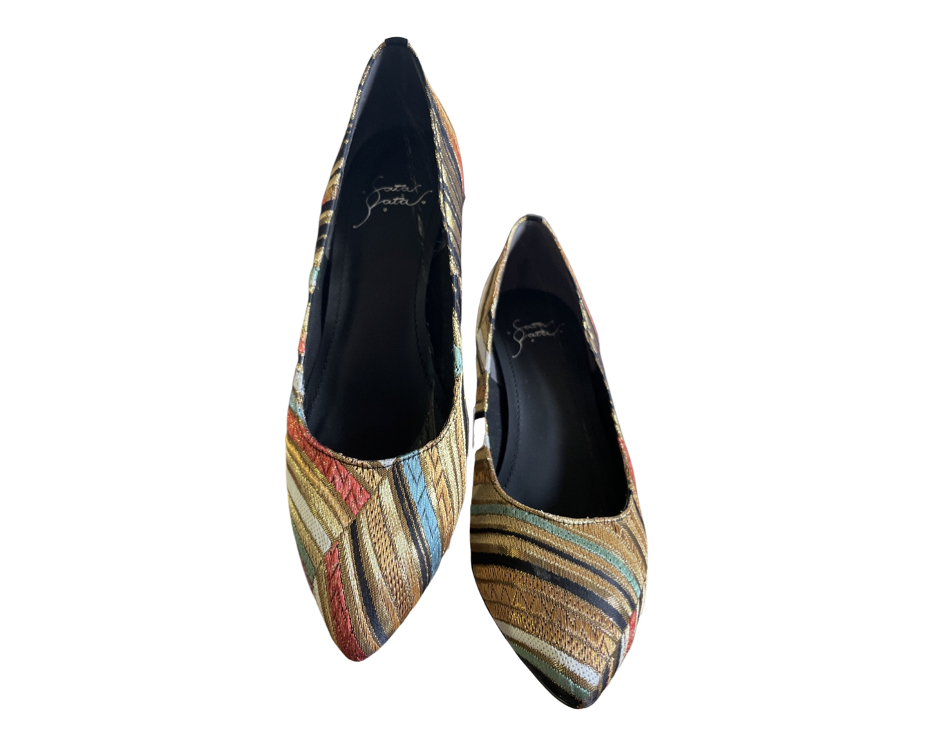 西陣織袋帯　流水　23.5cm