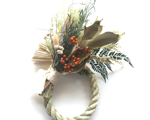 ナチュラルなお正月飾り~2way~ しめ縄・しめ飾り viento 通販 15120467